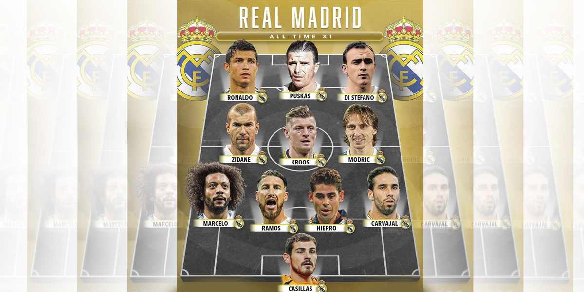 Символическая сборная Реал Мадрид всех времен