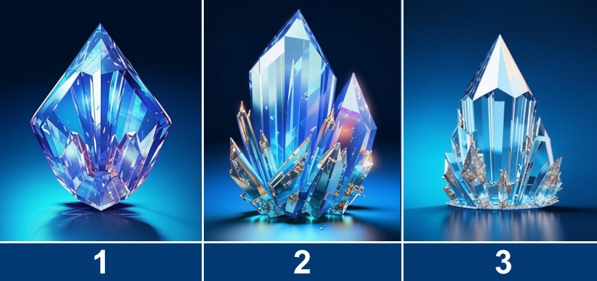 Выберите кристалл 