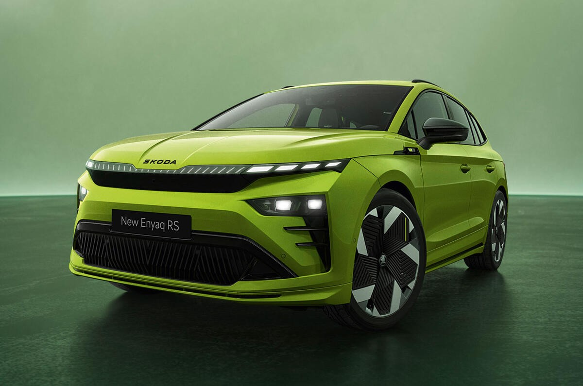 Обновленный Skoda Enyaq vRS 2025