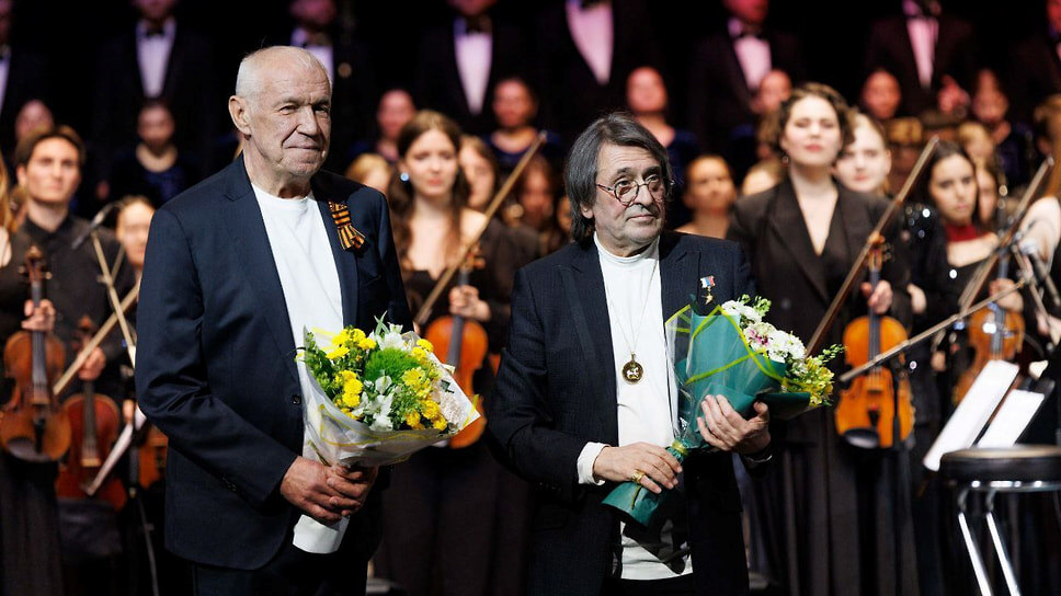 Сергей Гармаш (слева) и Юрий Башмет (справа).📷Фото: Пресс-служба правительства Ярославской области