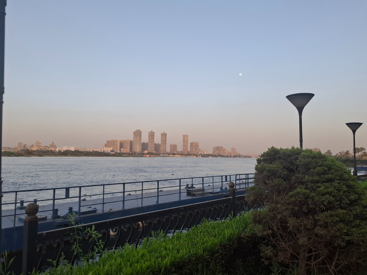 Наши вчерашние виды на Нил