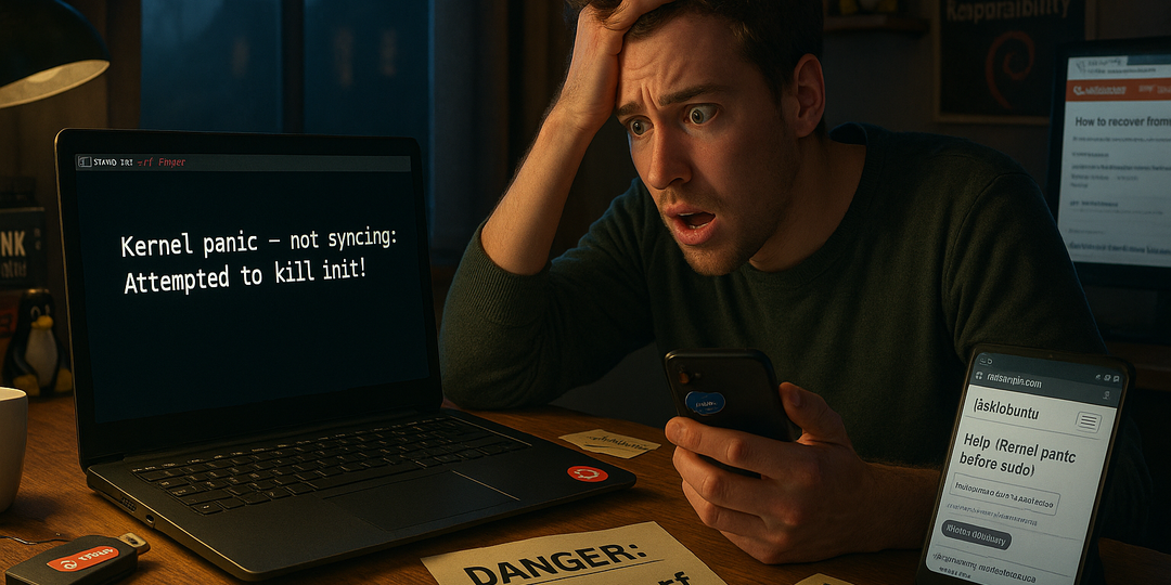 Не надо так! Как я угробил систему за 3 клика