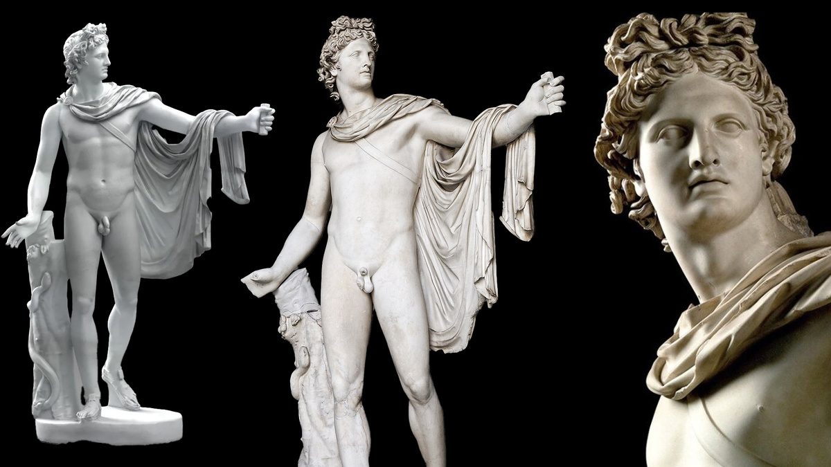 неизвестно и Леохар
Аполлон Бельведерский. ок. 330—320 до н. э.
Мрамор. Высота 2,24 м
Музей Пия-Климента, Ватикан