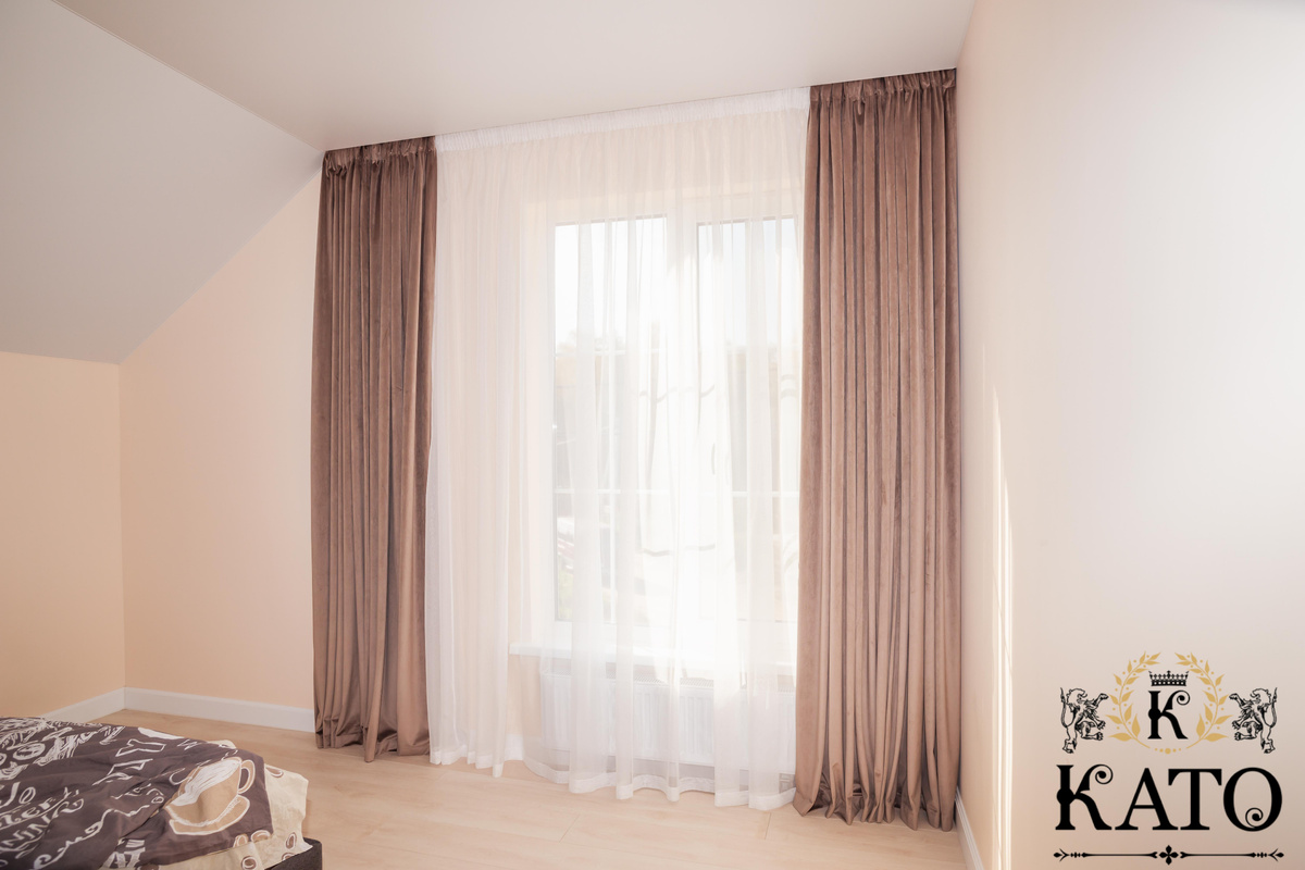 шторы в спальню