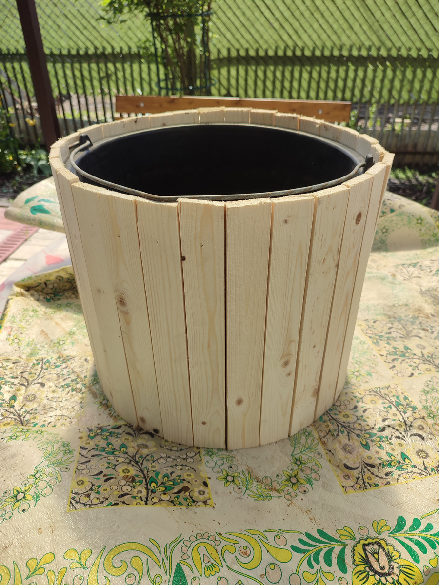 Кашпо почти готово