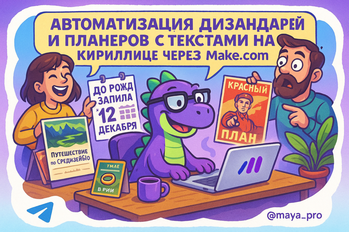    Автоматизация дизайна календарей на кириллице: как Make.com изменит вашу жизнь навсегда Артур Хорошев