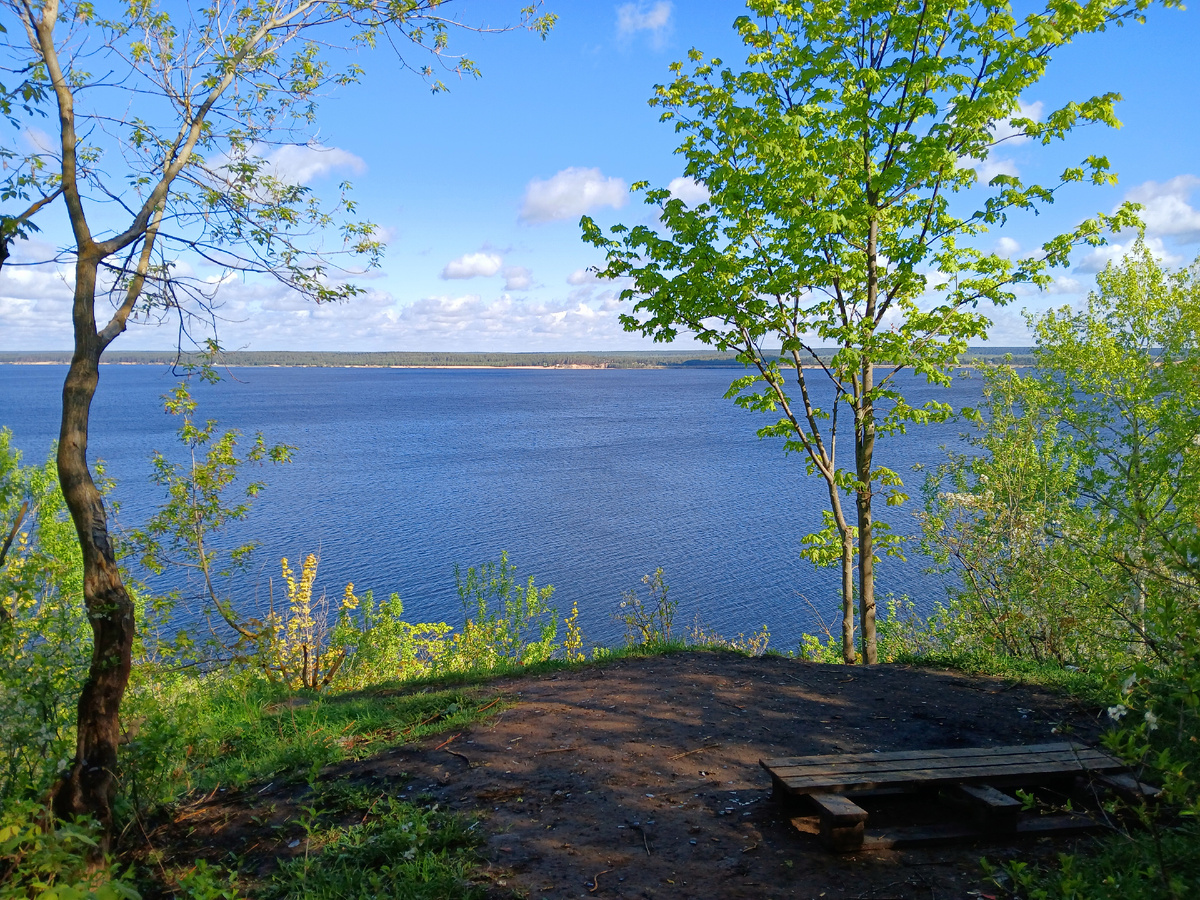 Смотровая площадка в Чебоксарах.