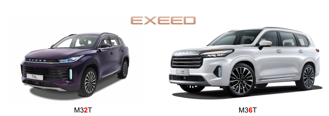 Специально для премиум-бренда EXEED разработана новейшая совершенная платформа
M3X, созданную в сотрудничестве со специалистами концернов BENTELLER и MAGNA