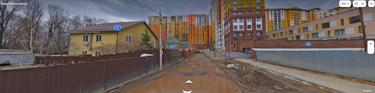 СНТ Поляна и ЖК Римский