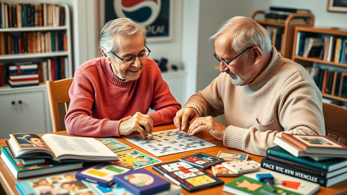 Игры и головоломки — это ваш ключ к здоровью и долголетию.