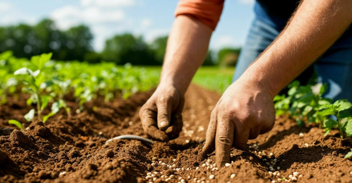 летняя посадка семян