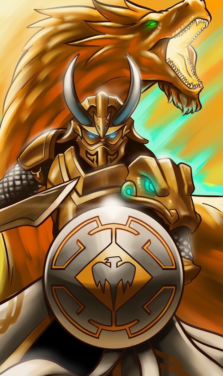 Первый Мастер Кружитсу в периуд войны Они и Драконов. 