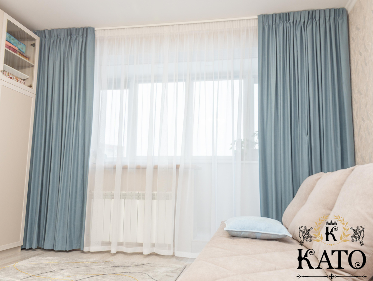  цвет штор в интерьере