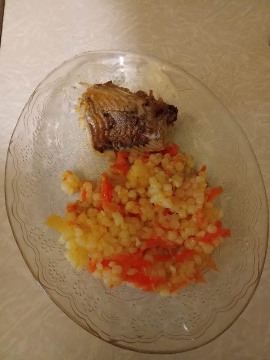 Терпуг с саго