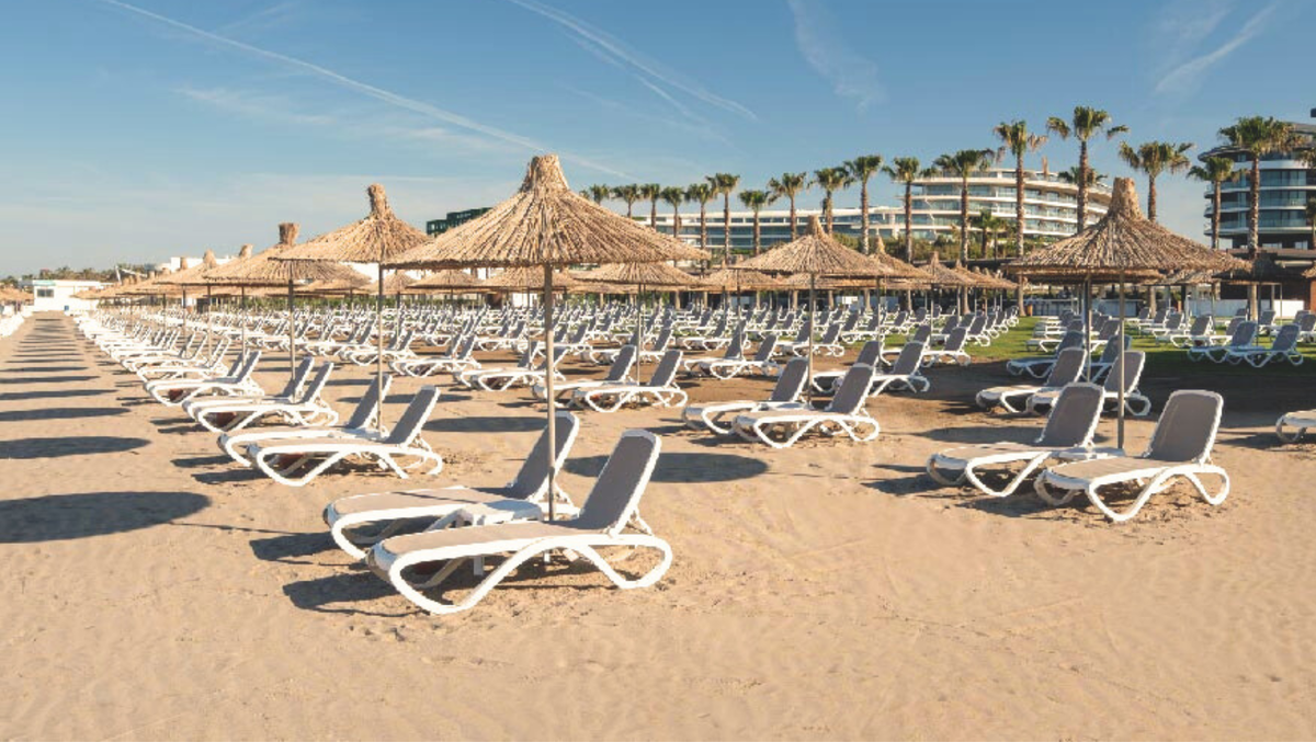 Пляж отеля Voyage Belek Golf  Spa 5*