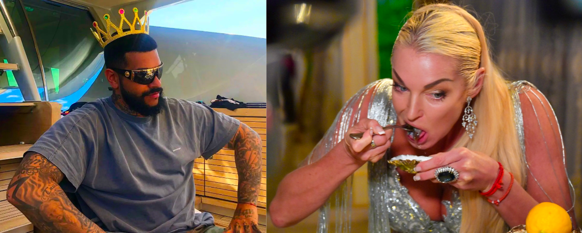 Коллаж: Тимати и Волочкова