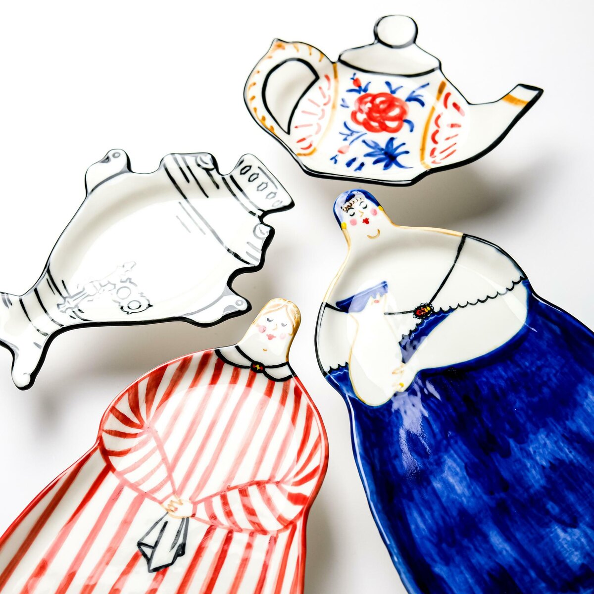 Мини-коллекция, созданная специально для Третьяковской галереи к открытию монографической выставки Бориса Кустодиева. Фото julnika.com