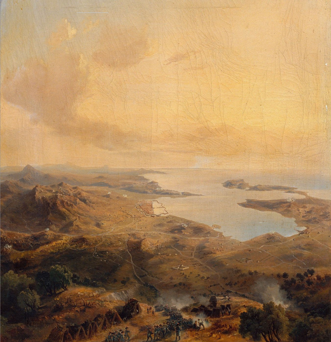 "Осада Тулона" - Жан-Антуан-Симеон Форт.