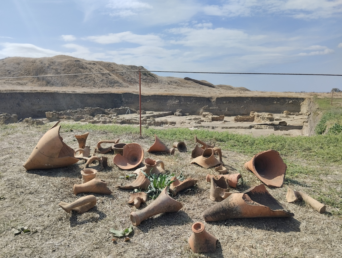 Объект культурного наследия федерального значения (ансамбль) «Археологический комплекс «Фанагория» VI в. до н.э. – XI в. н.э.» участок Нижний город