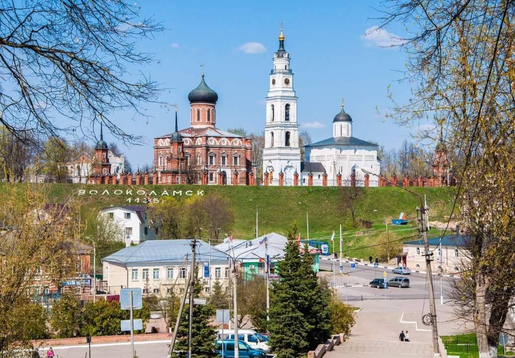 Вид на Волоколамский Кремль (фото из интернета)