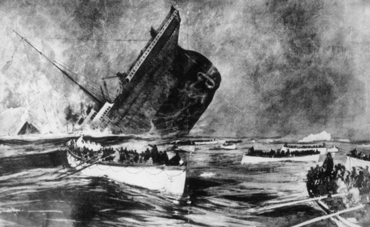 Шлюпки с Титаника