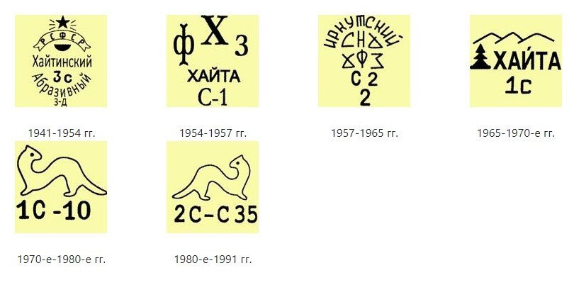 Клейма Хайты по годам