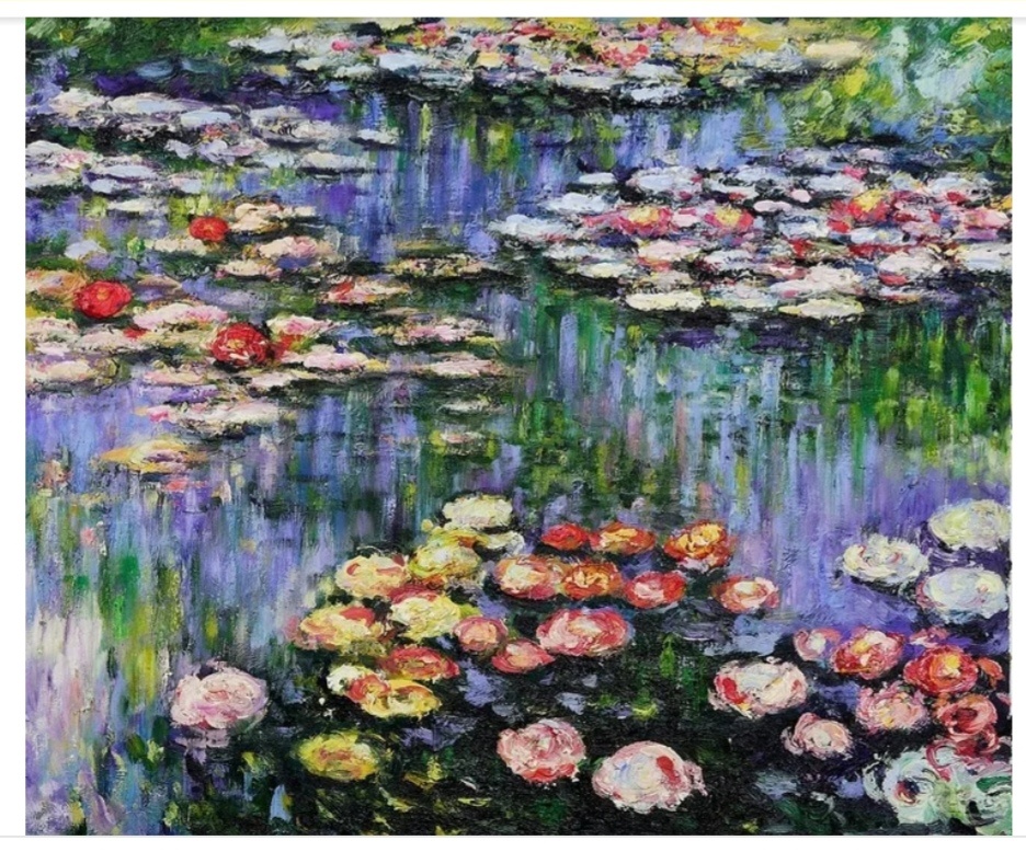 «Кувшинки» (фр. Nymphéas) — цикл из приблизительно 250 картин французского художника-импрессиониста Клода Моне (1840—1926), выполненных в технике масляной живописи. Картины, изображающие цветник усадьбы Моне в Живерни, составляли главный предмет творческих усилий художника в последние тридцать лет его жизни. Многие из работ были созданы, когда Моне уже страдал от катаракта.