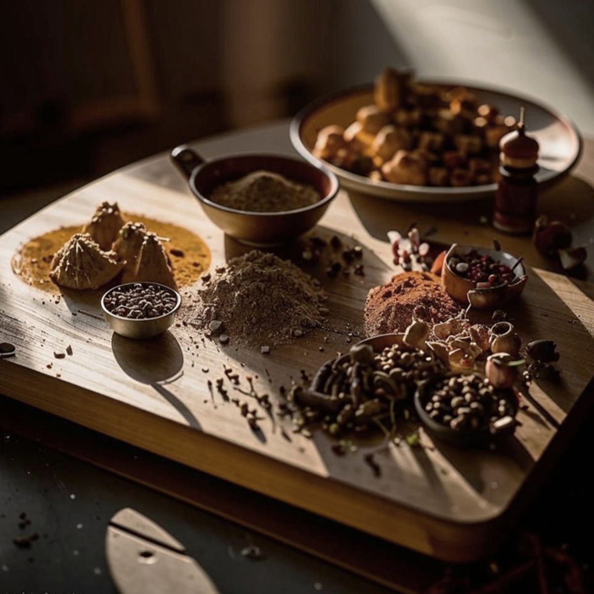 Свежие специи - это всегда вкусно и полезно