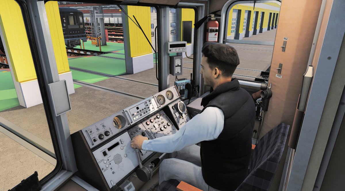 Фото: виртуальный мир Московского метрополитена в симуляторе Smart Simulation