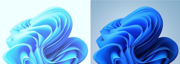 Слева - экран без калибровки, справа - с настройками. Разница очевидна