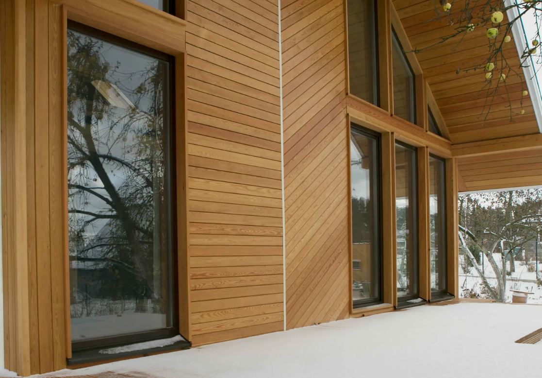 Наружная отделка: планкен