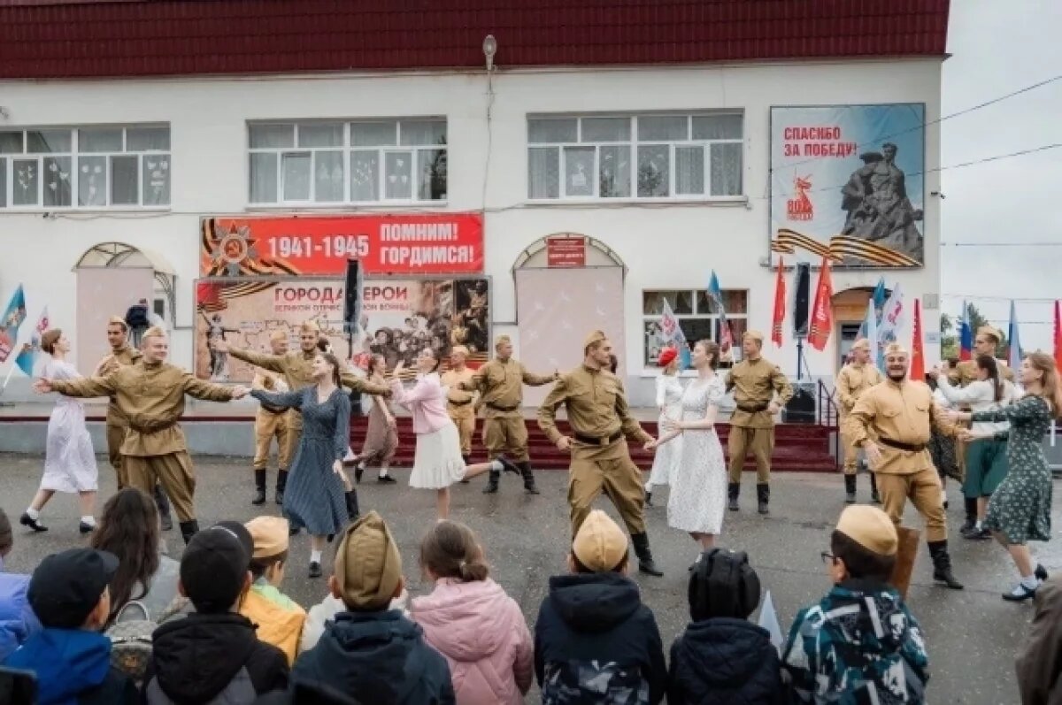   Газодобытчики провели праздничные мероприятия в Чёрном Отроге в День Победы
