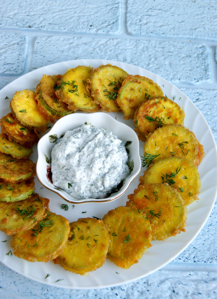 Фото автора. Кабачки жареные в панировке