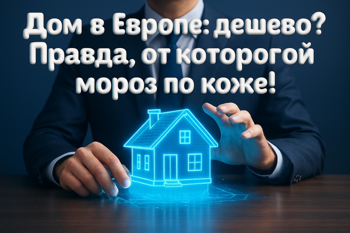   Дом в Европе: дешево? Правда, от которой мороз по коже! Святослав Шакин