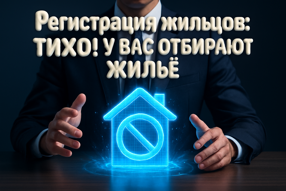    Регистрация жильцов: тихо! У вас отбирают жильё Святослав Шакин