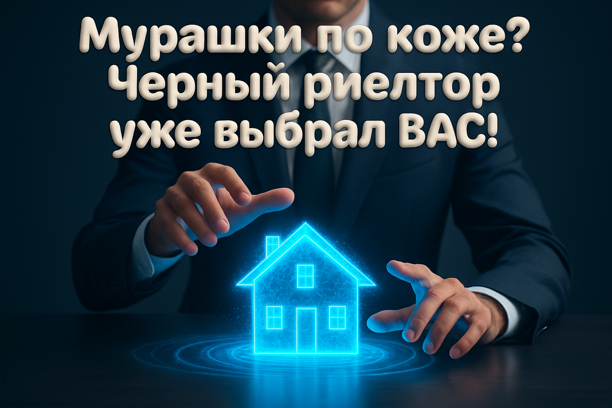    Мурашки по коже? Черный риелтор уже выбрал ВАС! Святослав Шакин