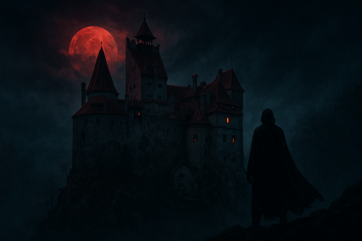 Кинематографичное изображение замка