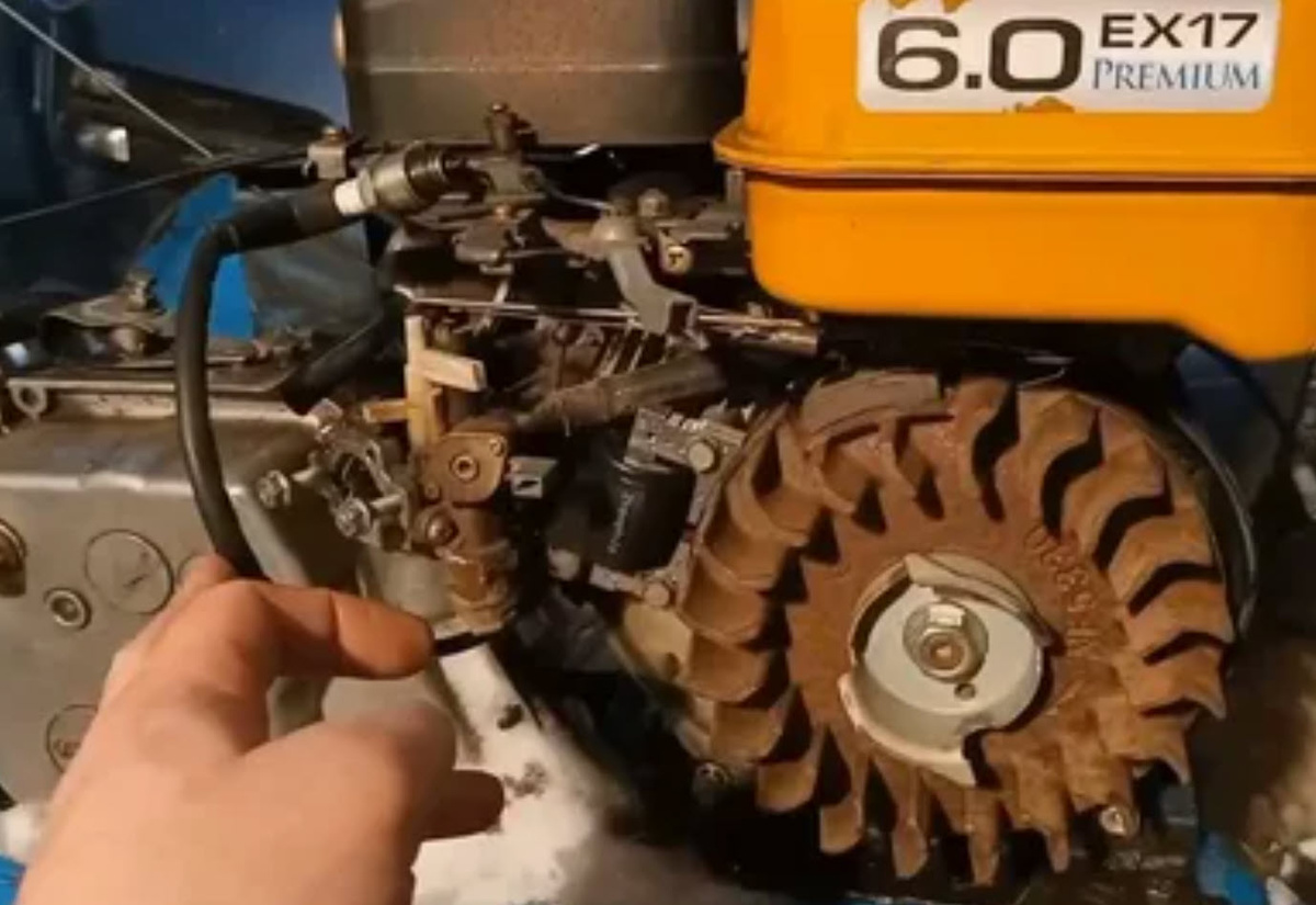 нет искры на мотоблоке