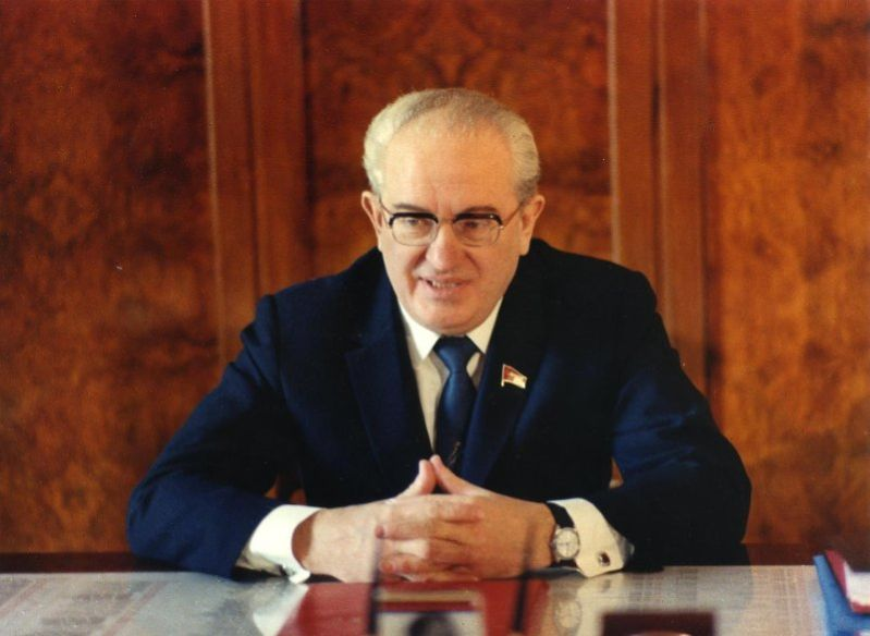 Юрий Владимирович Андропов. Взято из открытых источников