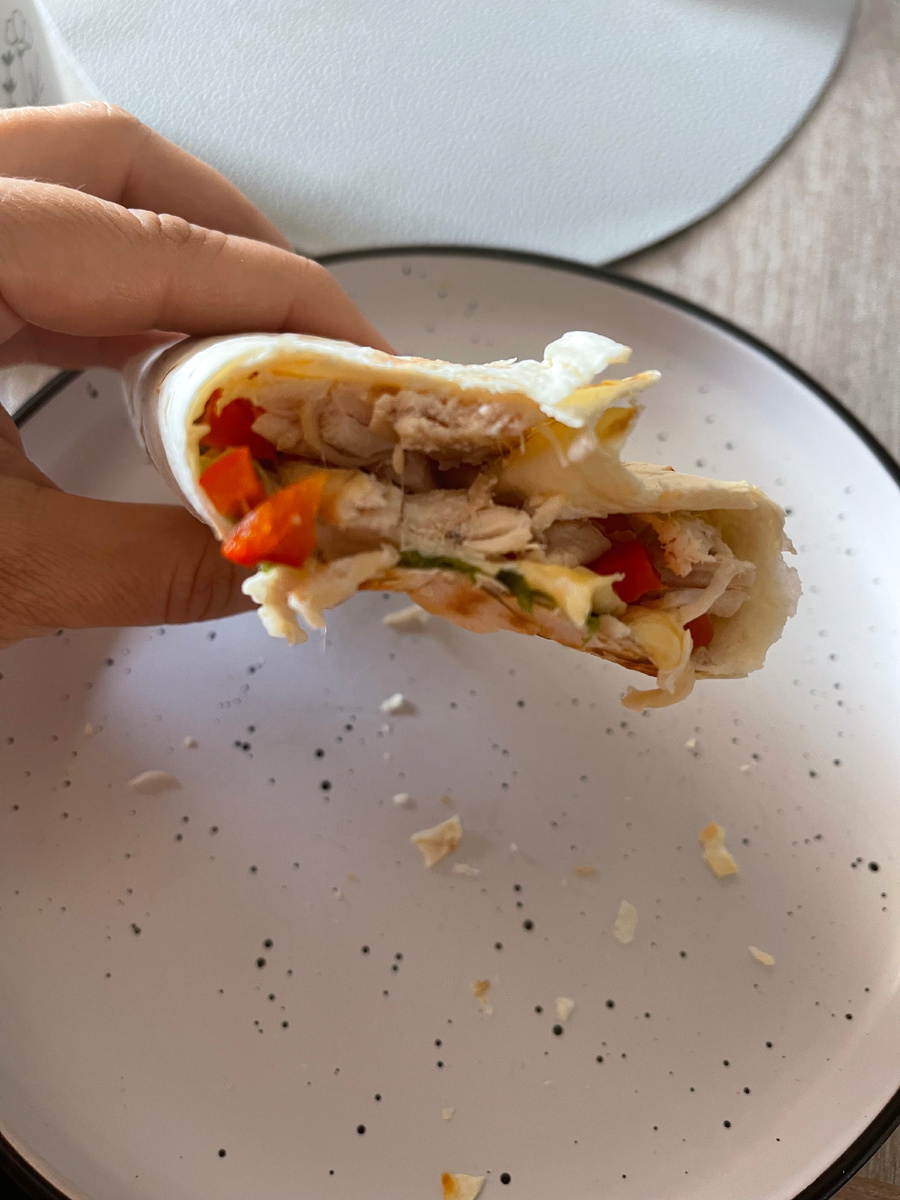 Завтрак в разрезе). Фото автора. 