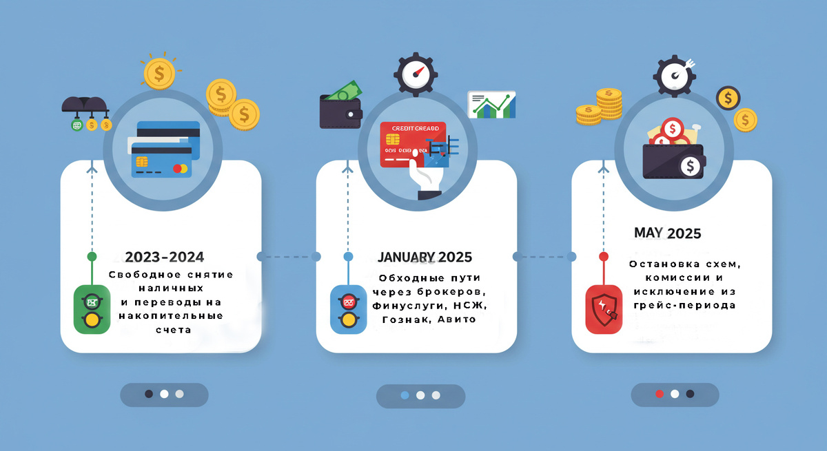 Как менялась финансовая карусель: от свободы к комиссиям