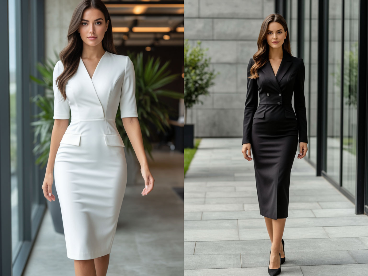 Офисные платья 2025