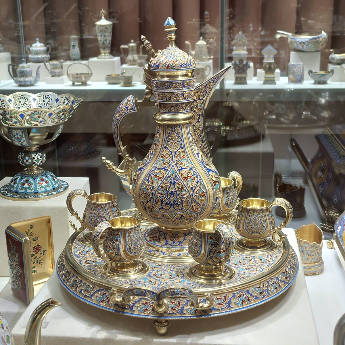 Экспонат музея Фаберже, Санкт-Петербург. Фото автора