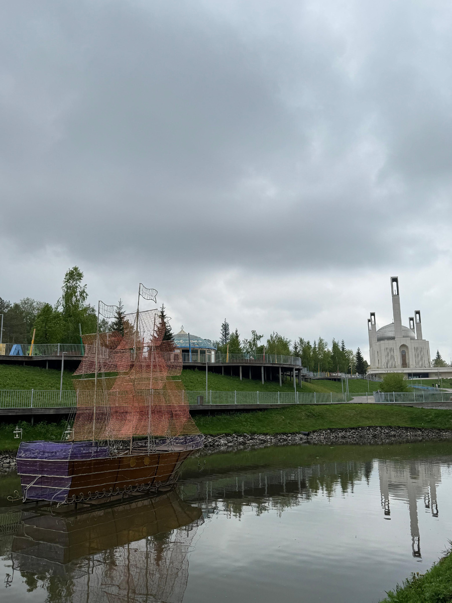 Удивительный каскад прудов