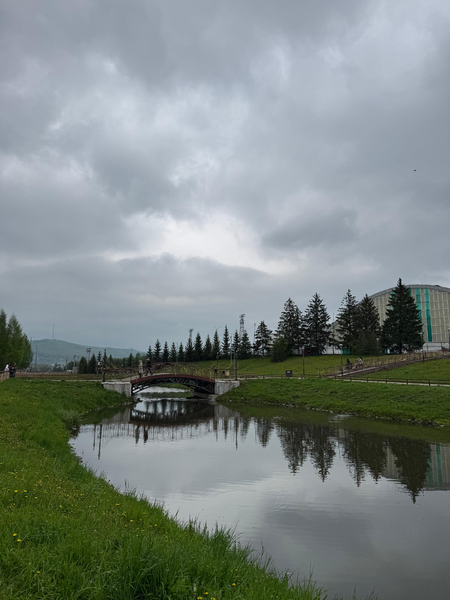 На горизонте Бугульмино-Белебеевская возвышенность