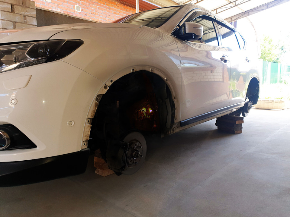 Снова на пеньках))).