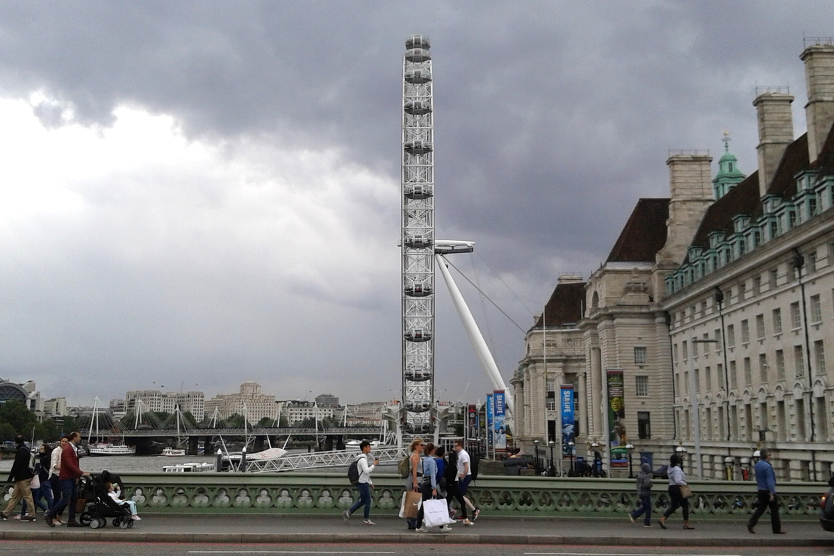 Колесо обозрения "Лондонский глаз"