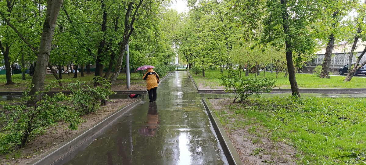 Часто вижу людей пожилого возраста с младшими братьями, гуляющими у двора.