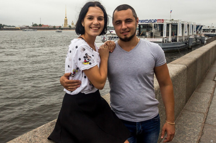 Маргарита Грачева с первым мужем Дмитрием. Фото: thevoicemag.ru