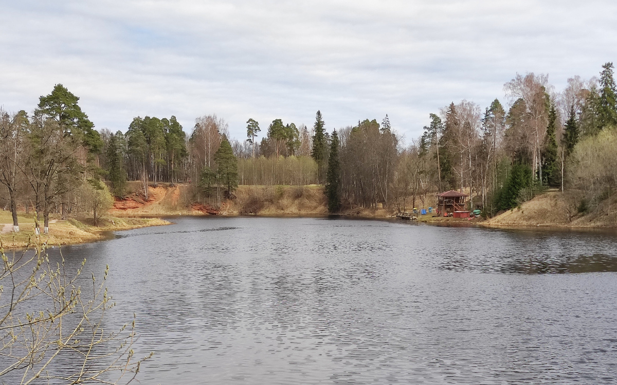 Вид с моста через р. Оредеж
